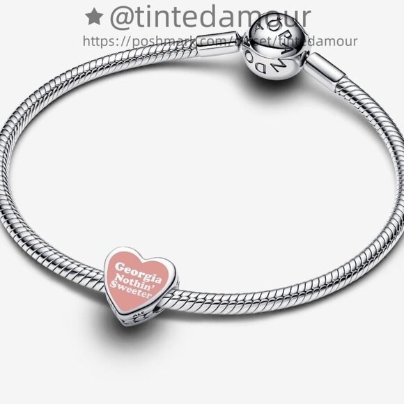 Pandora Georgia Nothin Sweeter Heart Charm|Pendant - Picture 3 of 3